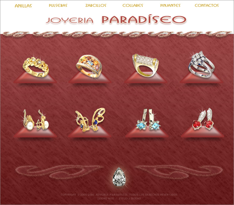 Сайт бижутерии