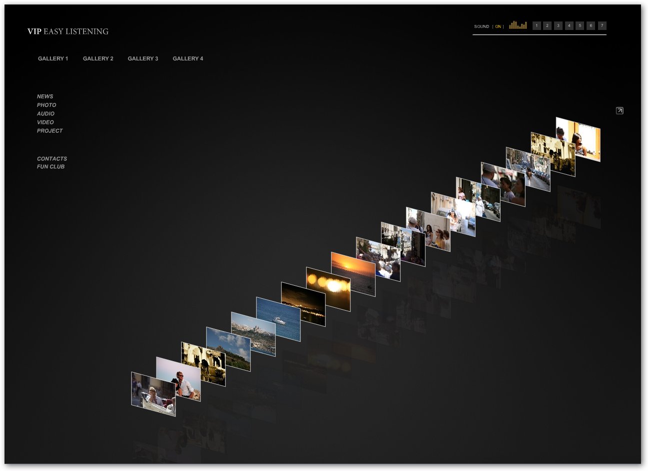 Сайт группы VIP