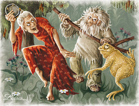 Иллюстрация к сказке "Приключения Димы, Лёши и Али" Барчук А