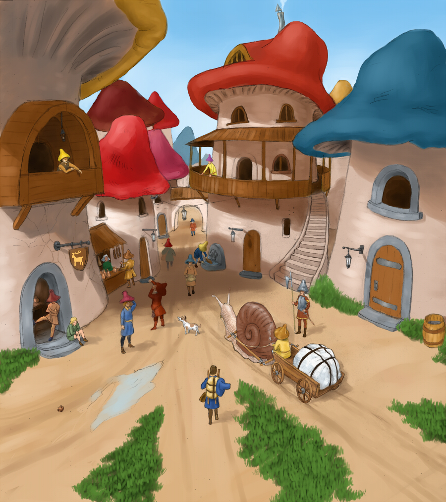 Грибной город