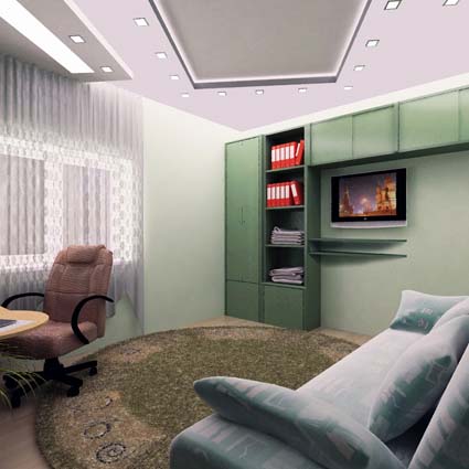 частный интерьер МЖК "Ника"