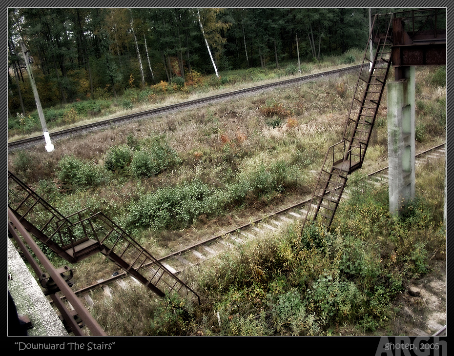 «Downward the stairs»