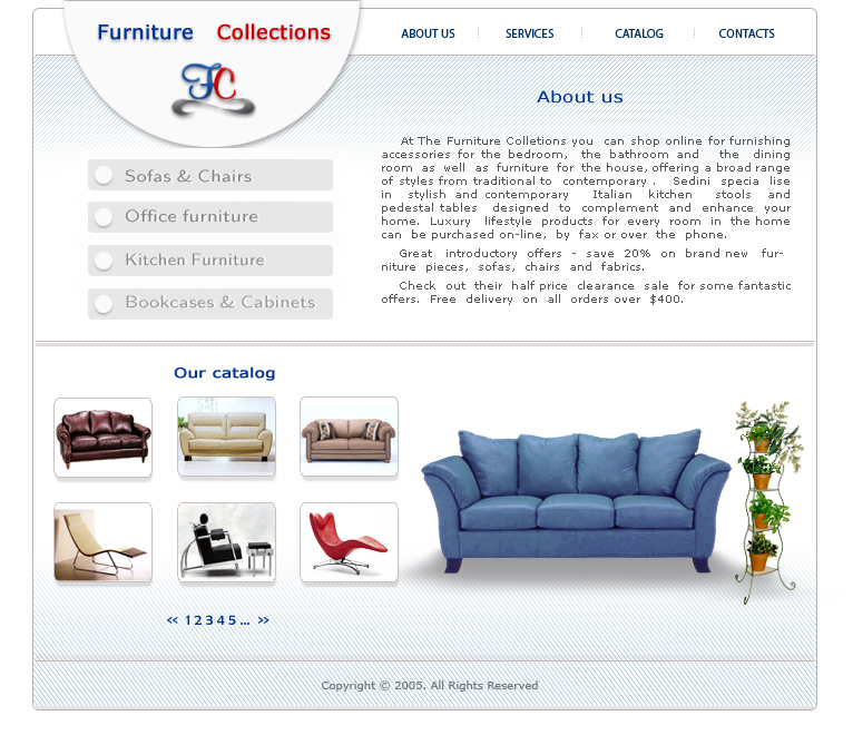 Сайт мебели