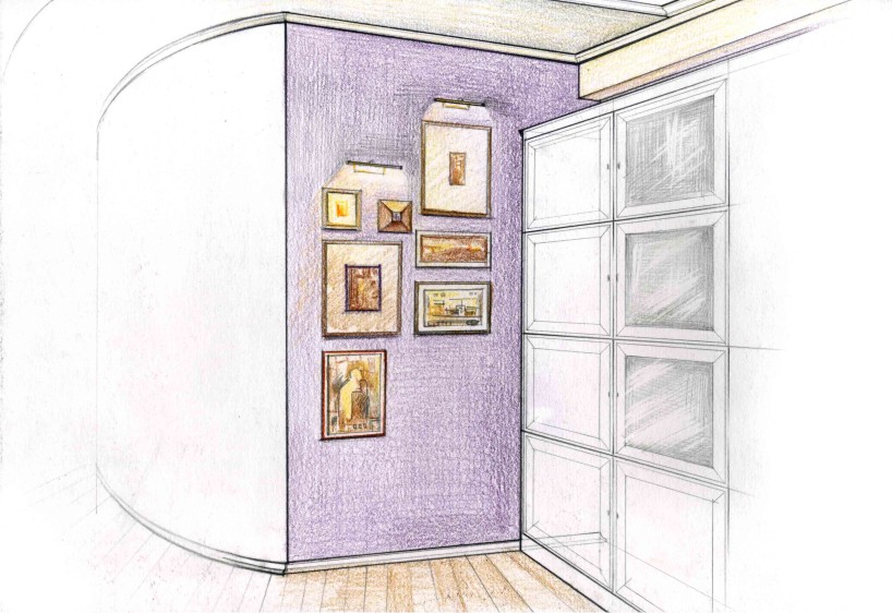 Эскиз кабинета