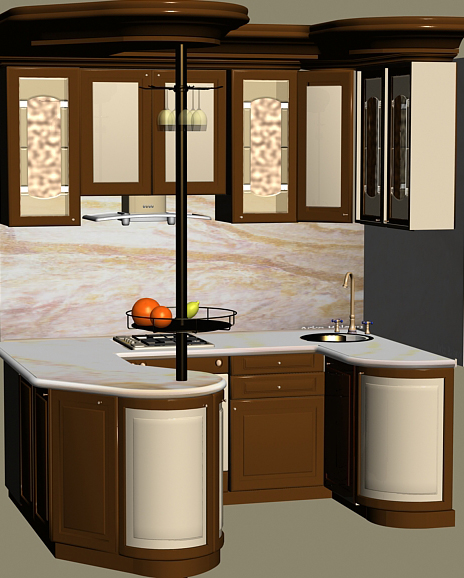 Отдельно кухня