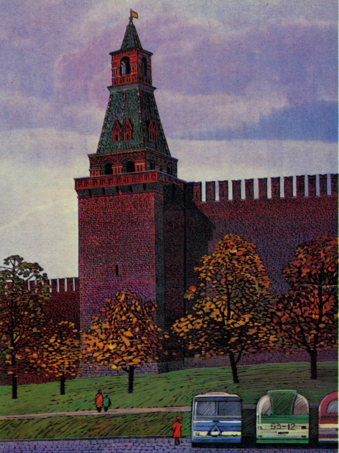 В. Чмаров " БАШНИ МОСКОВСКОГО КРЕМЛЯ"