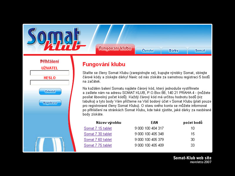 Somat Klub/ Henkel in CZ