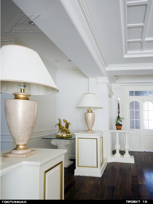 Проект интерьеров жилого дома