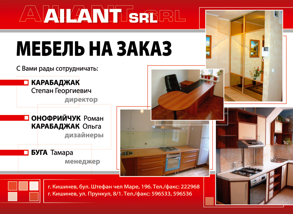 Рекламный макет "Айлант"