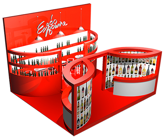 Выставочный стенд EXPOWINE