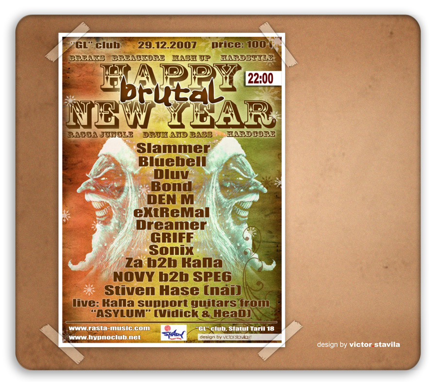 Афиша "Happy Brutal New Year"