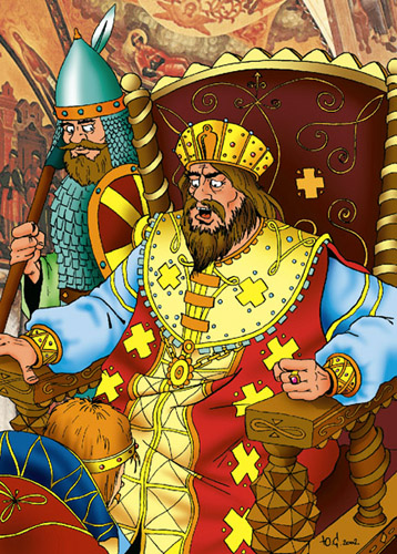 иллюстрация "Руслан и Людмила"