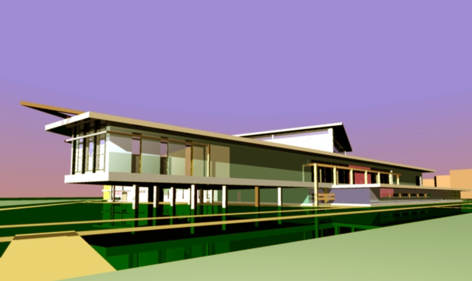 Музей современного исскуства. Фрагмент