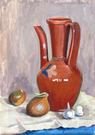 Натюрморт с луком