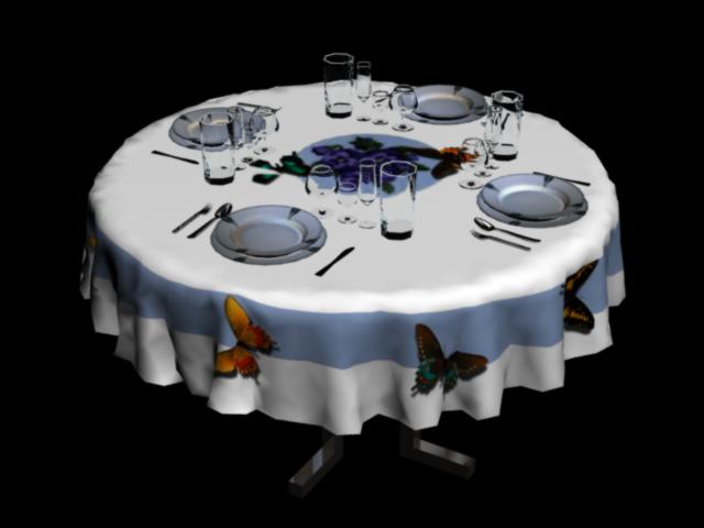 Сервированый стол