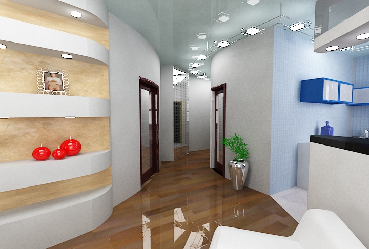 дизайн-проект квартиры для холостяка в Киеве