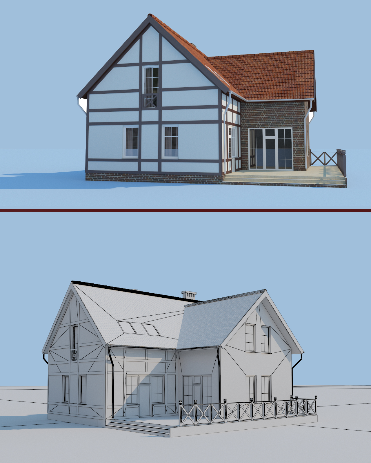 Частный дом.