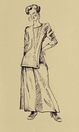 Рисунок.  Бумага, карандаш.