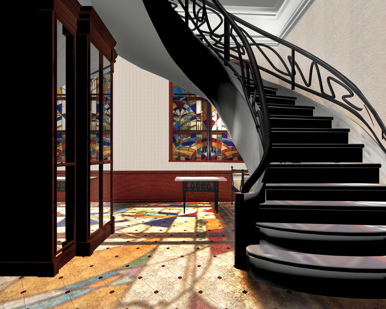 Лестничная зона