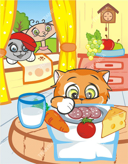 иллюстрация к книге "Котик Ося"