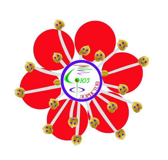 логотип&amp;символ "Союз флористов"