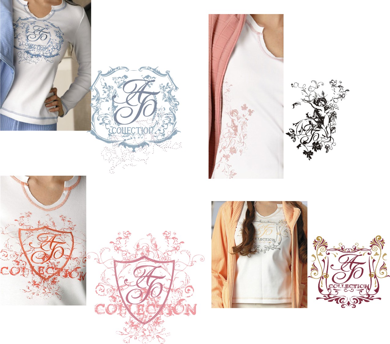 дизайн принта с вышивкой и результат