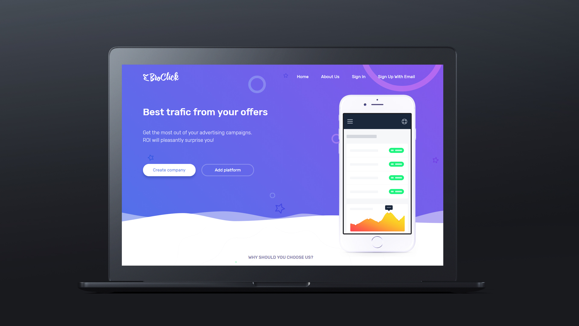 Сайт тизерной сети