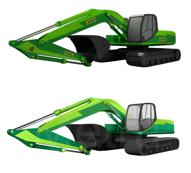 Техдизайн. Экскаватор.