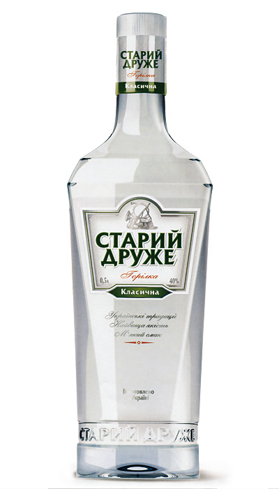 Водка "Старий друже"