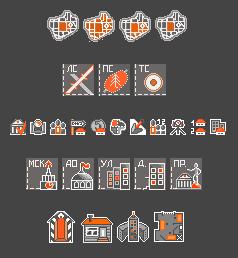 Иконки для БТИ