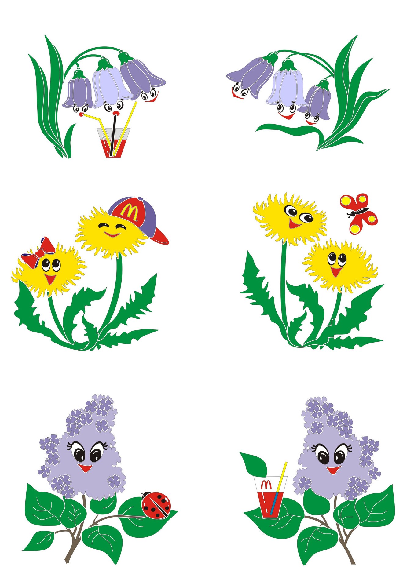 клипарт "цветы"