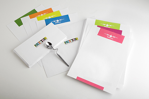 Бланки для Аэро-меню компании "Ренова"