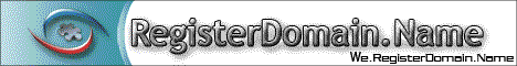 Баннер для сайта registerdomain.name