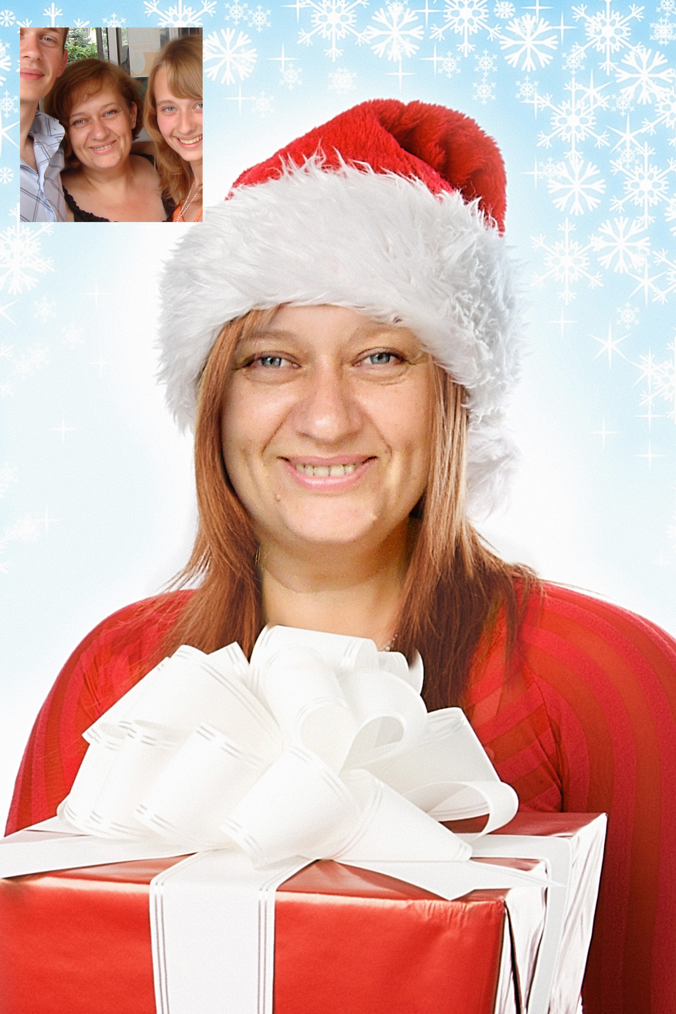 Из серии "Снегурочки 2011". Елена Викторовна