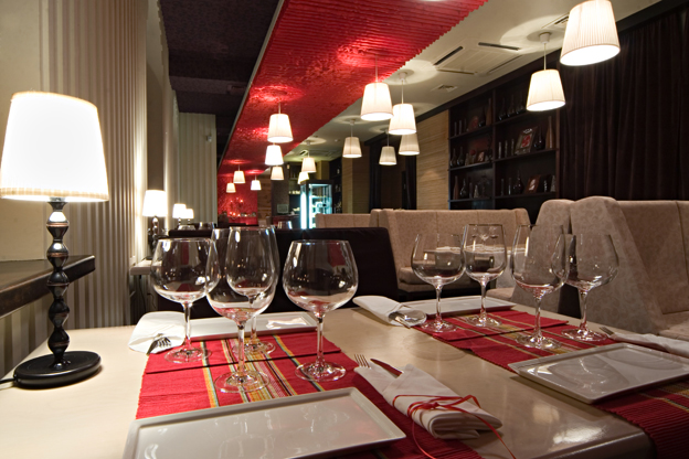 дизайн интерьера ресторана "Dolce Vita"