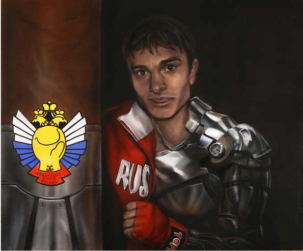 Stainless Steel.аэрография. акрил,холст.