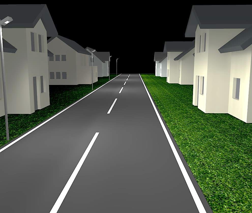 Уличное освещение поселка 2