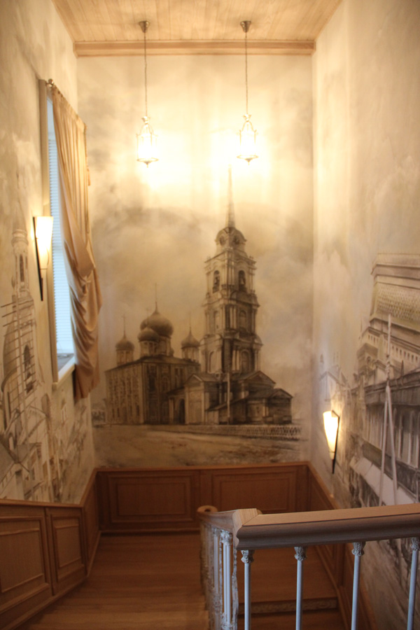 роспись стен в ресторане