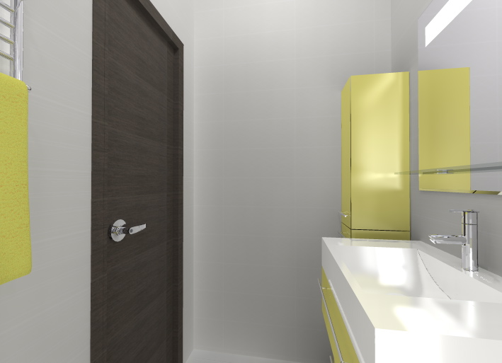 Однокомнатная квартира для молодой девушки.