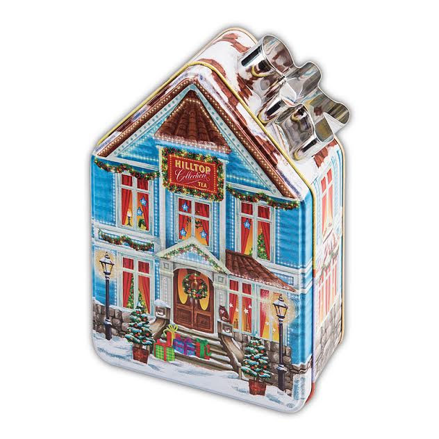 Новогодняя жестяная упаковка "Hilltop"