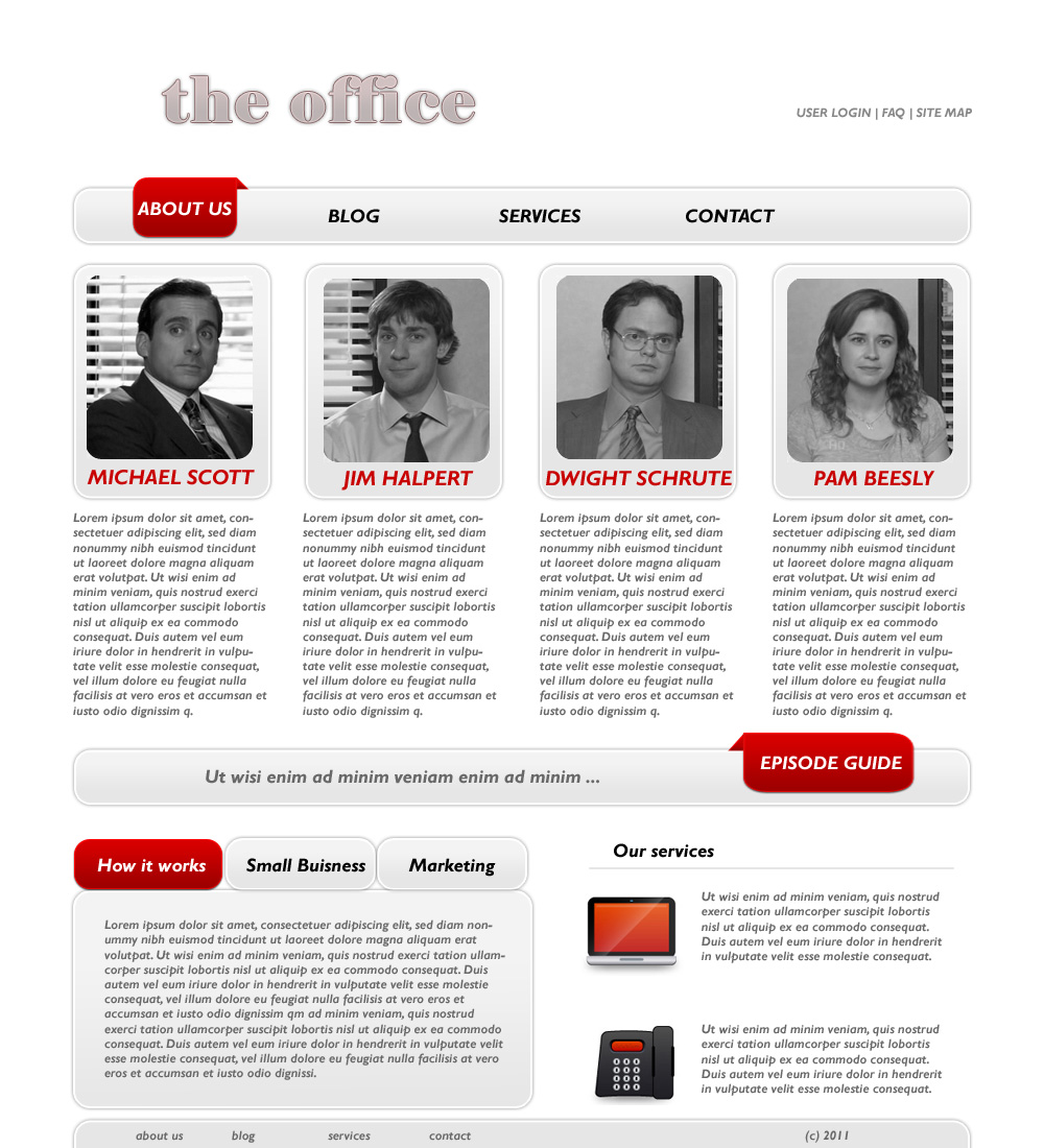 Дизайн сайта