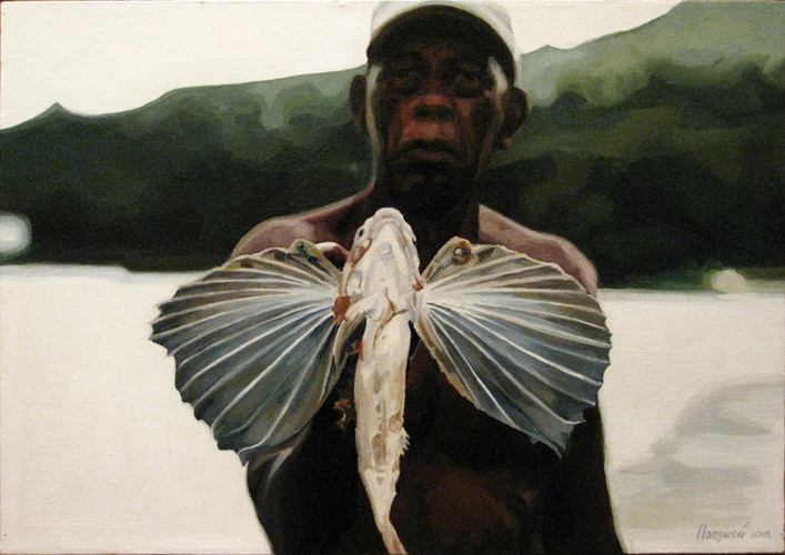 Живопись. Летучая рыба