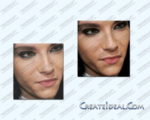 Пример ретуши фотографии