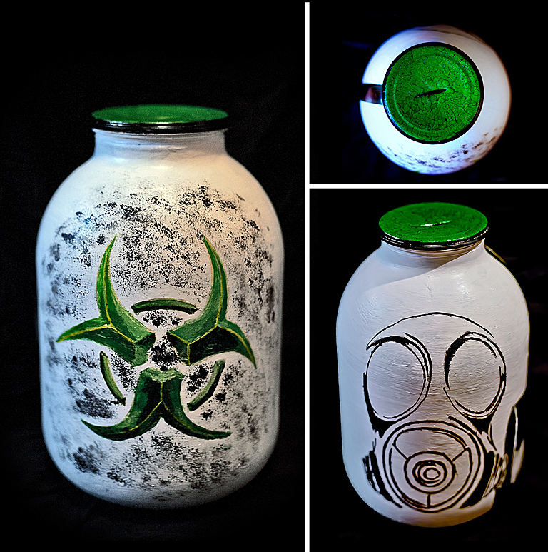 копилка (роспись по стеклу)