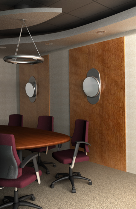 Переговорная комната. День.