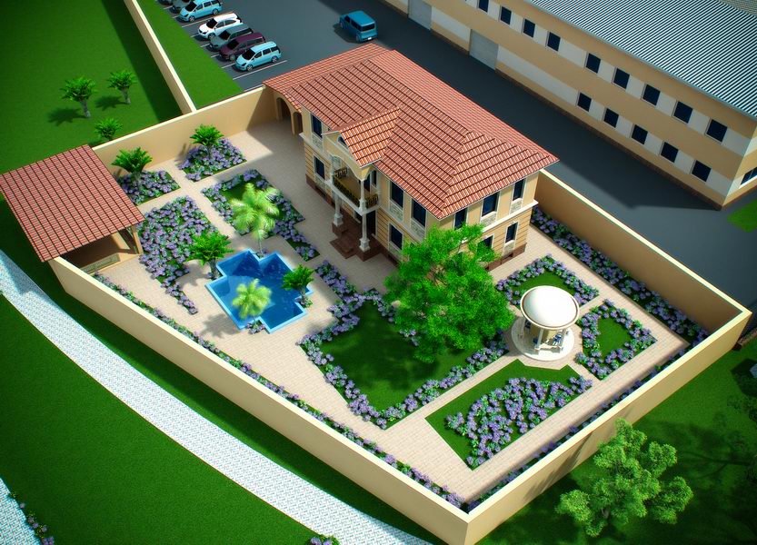 Автобаза+минипарк (Домик для отдыха учредителей)