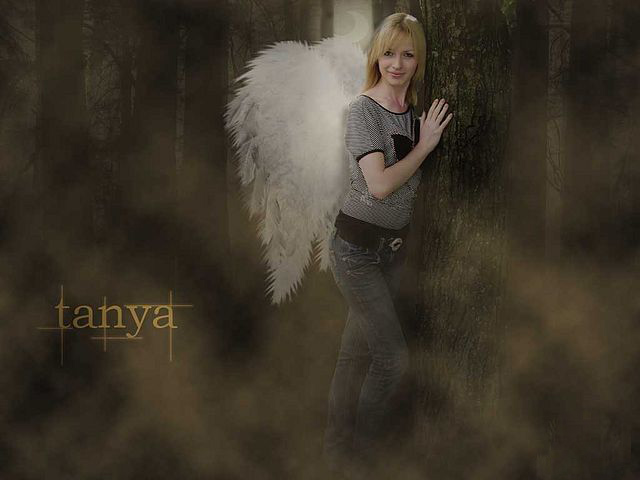 в стиле  "сумерки"