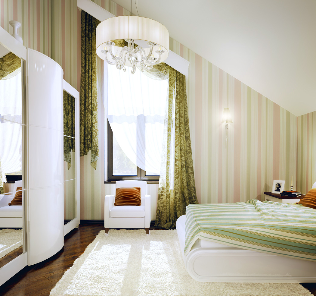 Коттедж, спальня