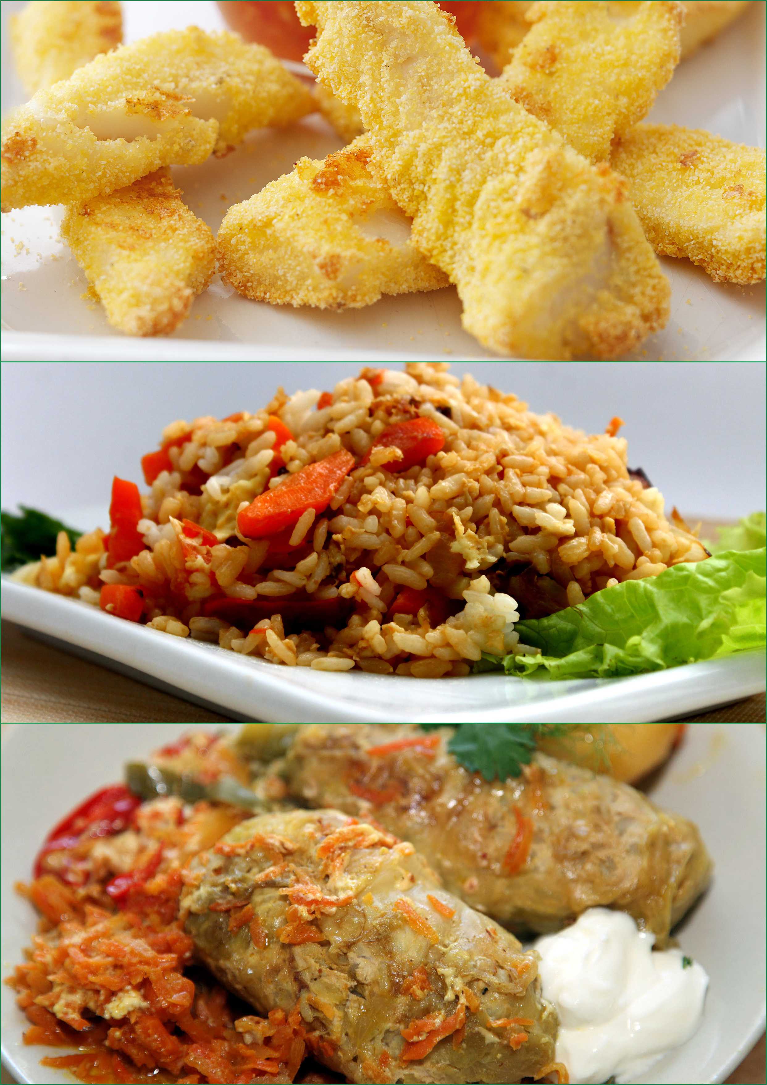 Меню кафе "Ермак"