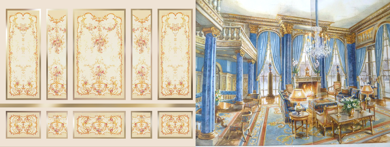 проект росписи в доме